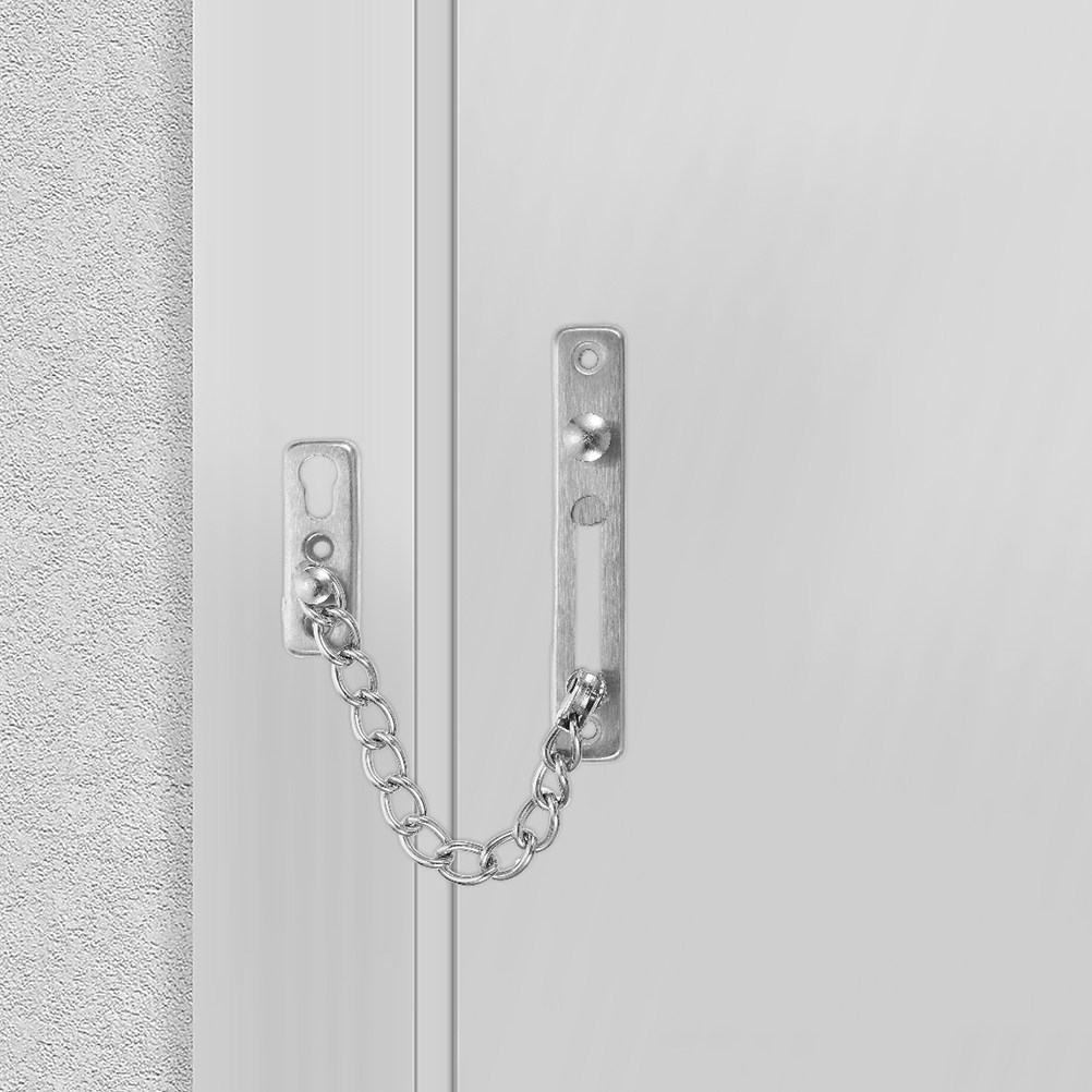 Security Chain Door - 2Pcs Door Security Chain Heavy-Duty Stainless