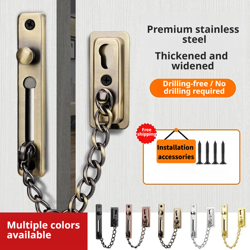 Security Chain Door - Door Chain Lock Stainless Steel Security