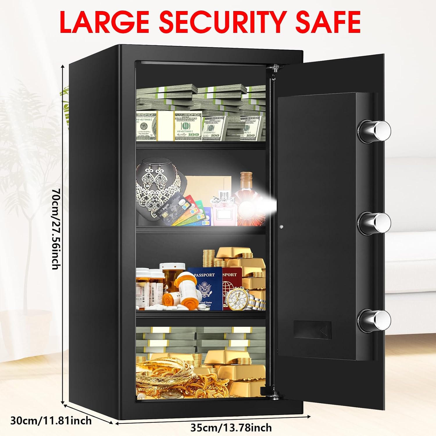 Fire Proof Safe for Home Docum - огляд і ціна Fire Safe Document