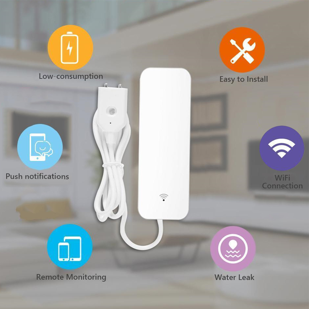 Tuya WiFi Water Leak Sensor, W - огляд і ціна Water Alarm Sensor