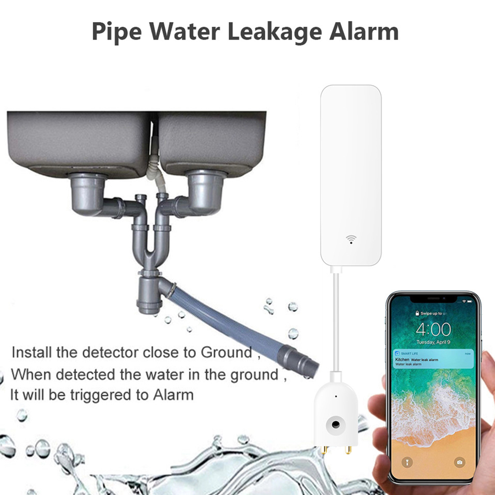 Tuya WiFi Water Leak Sensor, W - огляд і ціна Water Alarm Sensor