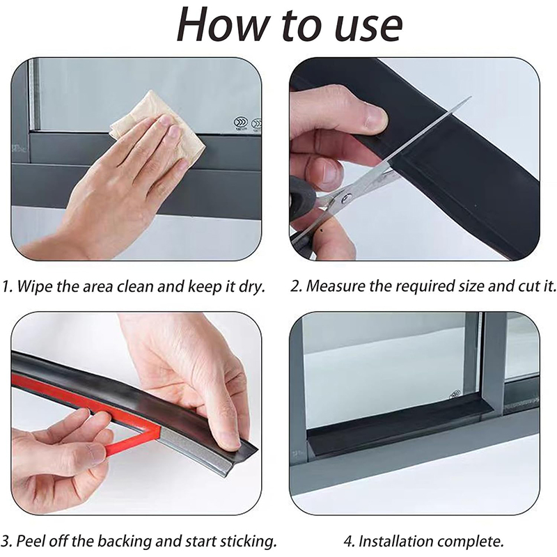 0.5/1/1.5m Window Water Blocki - огляд і ціна Window Lock Bar
