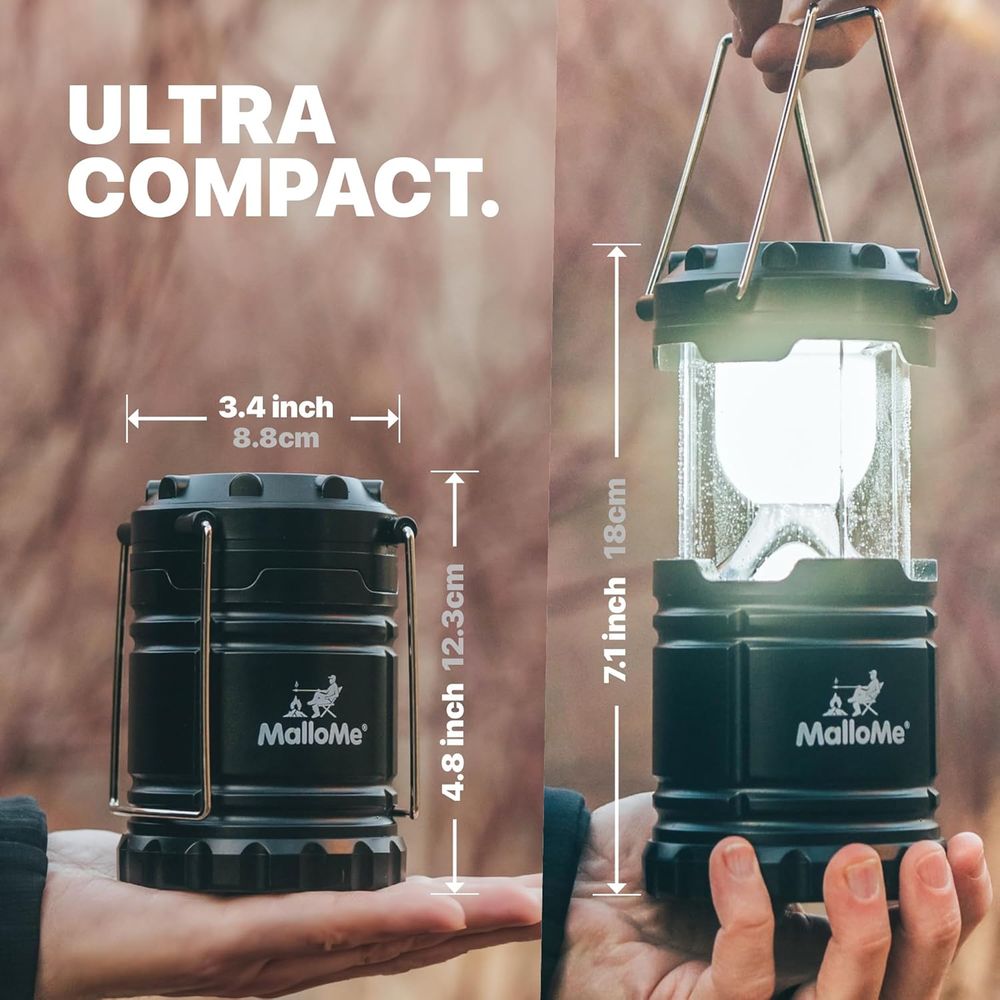 Multicolor LED Camping Lantern - огляд і ціна Power Outage Light